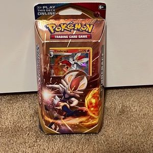 New Pokemon TCG: Sword & Shield Theme Deck Featuring Cinderace